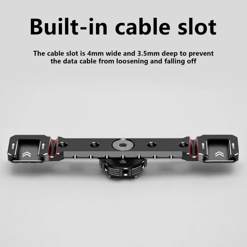 

SZSU Cold Shoe Mount Extension Bar Microphone Bracket LED Light Stand for Action Camera Cage Phone Holder Accessories