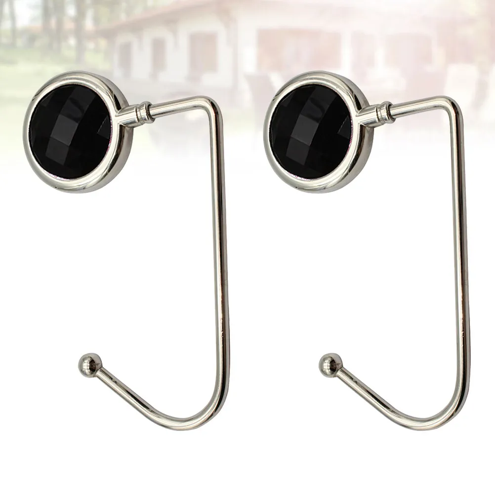 2 Pcs Hanger Table Holder Handbag Hangers for Tables Hook Holds Desk Purse with Great Bearing Capacity view 2