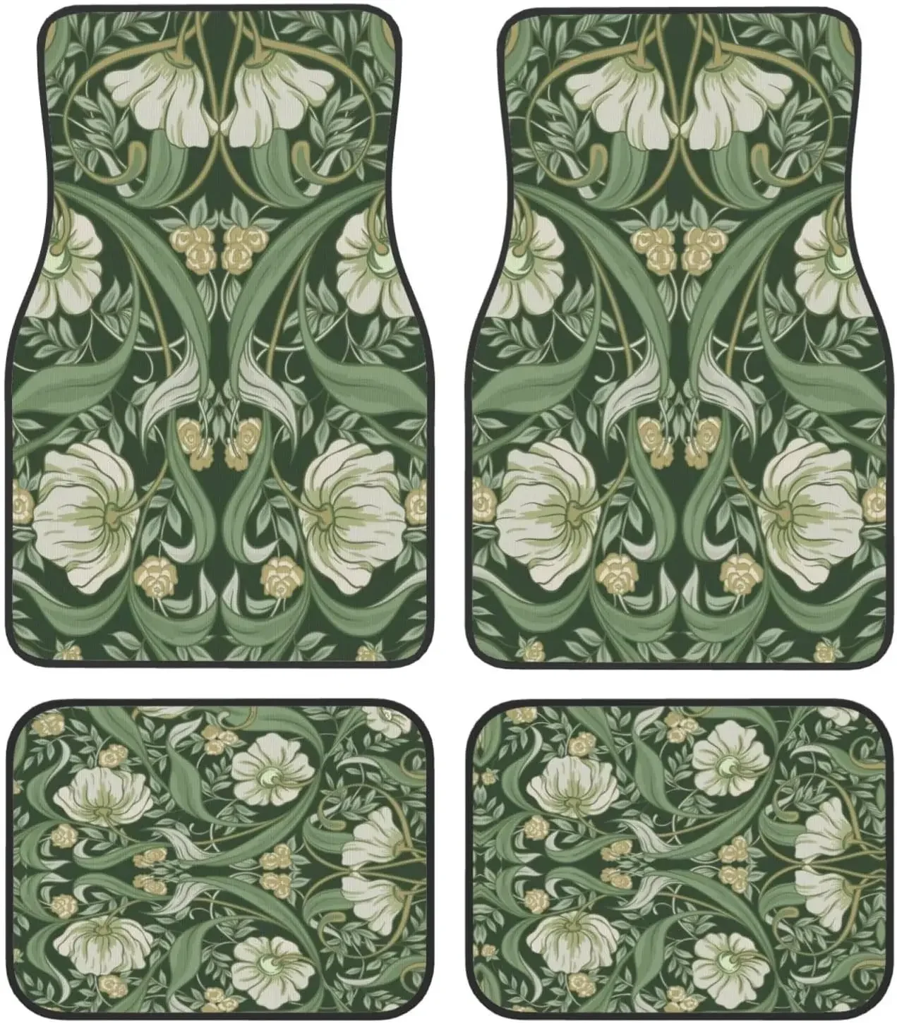 

Автомобильные коврики, передние и задние ковры автомобиля, универсальные автомобильные коврики, автомобильные аксессуары для грузовика, цветы Мориса