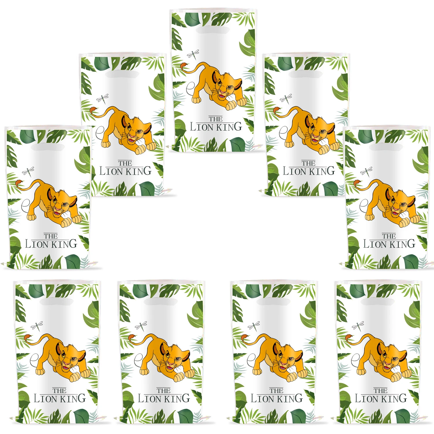 Lion King Birthday Party Gift Lion King Party Supplies Gift Bags Stickers Water Bottle Labels Bracelets Cake Topper Honeycomb