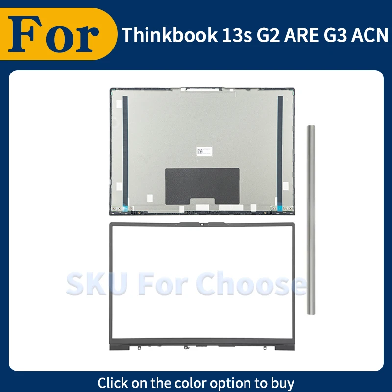 

Серебристый новый чехол для ноутбука 5CB1B01333 для ThinkBook 13s G2 ITL 13s G2-ARE 13S G3 ACN, чехол с ЖК-дисплеем, задняя крышка, верхняя часть