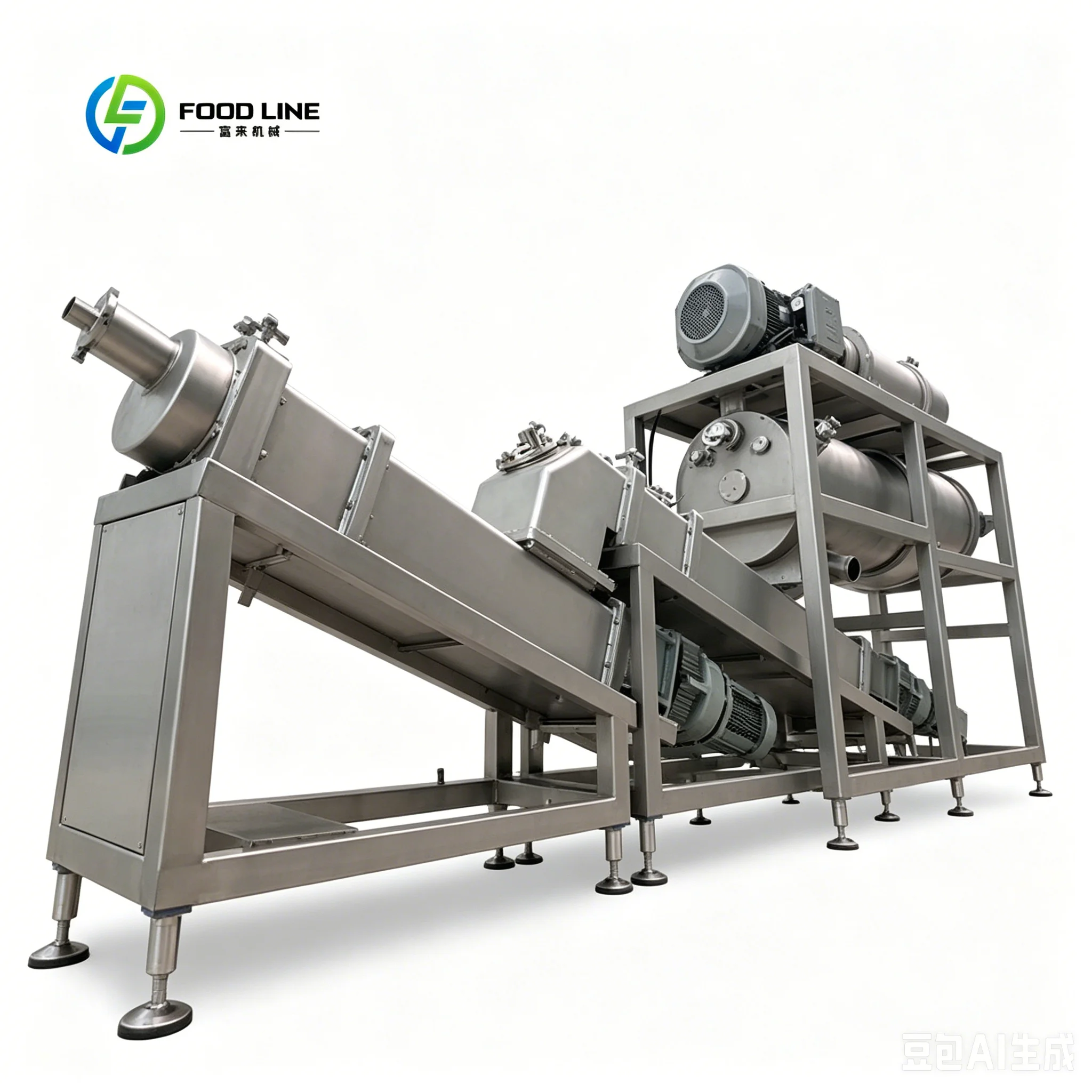 FOODLINE Village Dairy Workshop Butter Production Line Lightweight Frame Quick Install Cream Processing Device