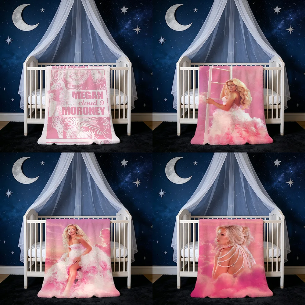 Megan Moroney Cloud 9 Blanket Blanket for Home Bedroom Bed Sofa Picnic Travel Office Cover Blanket Kids