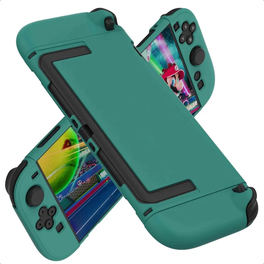 

Док-станционный чехол для Switch 2 2025 [защита от падения военного класса] Тонкий противоударный чехол с переключателем отпечатков пальцев 2 Защитная бухта