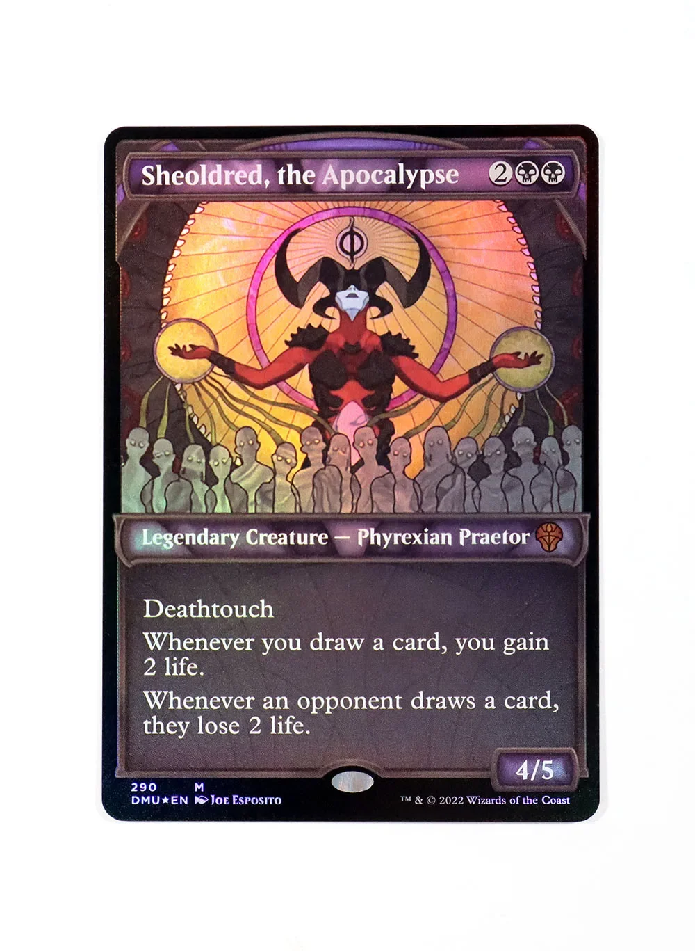 

Magical Proxy Holo/Foil Top Quality Cards Sheoldred the Apocalypse Gathering Proxies