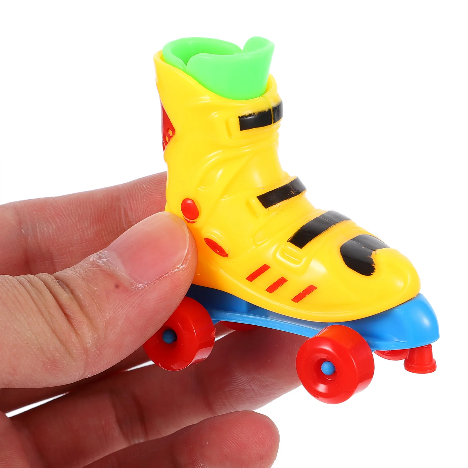 Patins à Roulettes Colorés du Bout des Doigts, Double Nucleo Set, Paires de Scooters, Instituts de Jouets, 2 Paires Soulignées