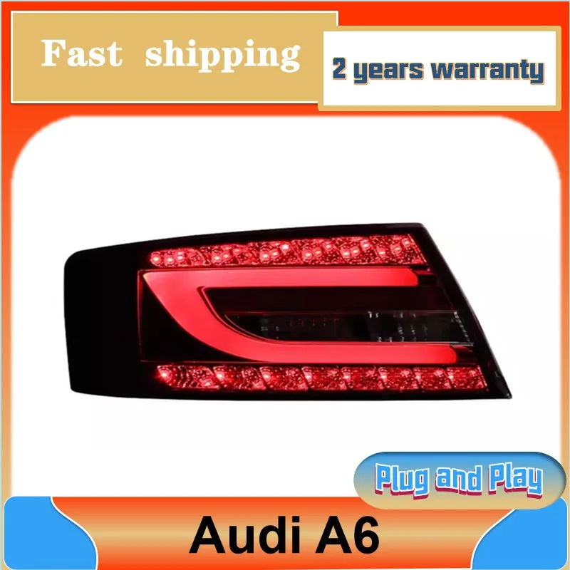 Enquêter arrière pour Audi horizon 2005-2008, style de voiture, DRL, frein, parc, feu stop