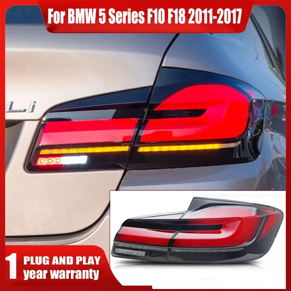 

Светодиодные задние фонари для BMW 5 серии F10 F18 2011-17 Plug & Play Анимация Задний фонарь DRL Сигнал Автомобильные автомобильные аксессуары