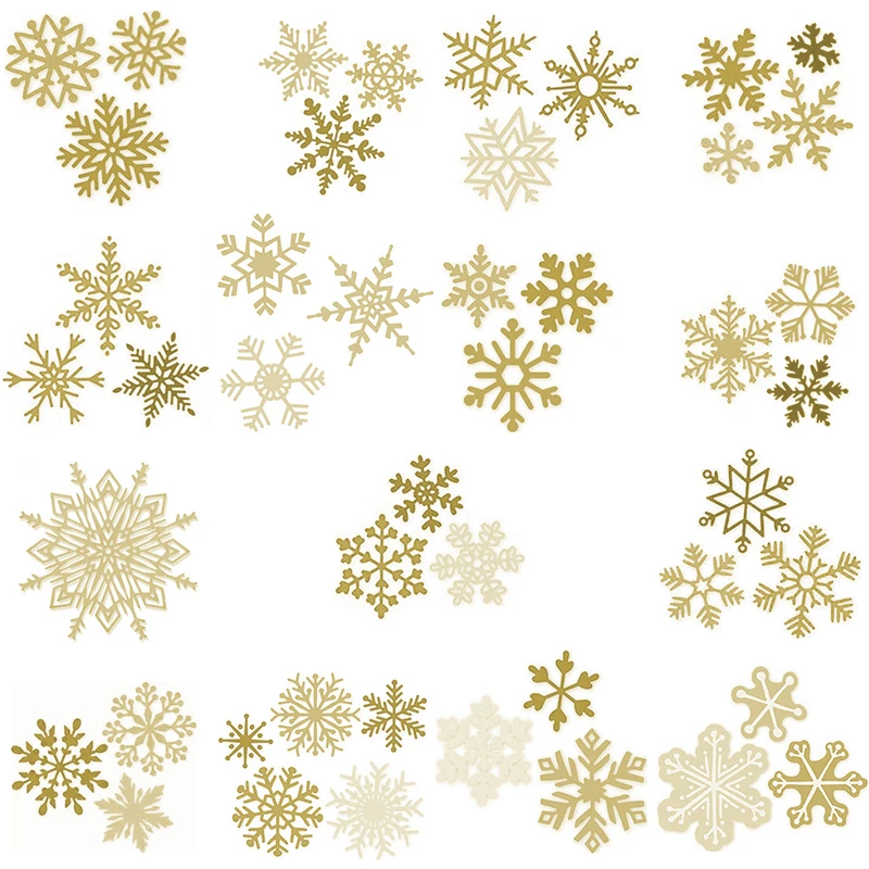 

Metal Cutting Dies is Suitable For Christmas DIY Album Scrapbook 3D Creative Greeting Card Making Decoration Snowflake 2022 New