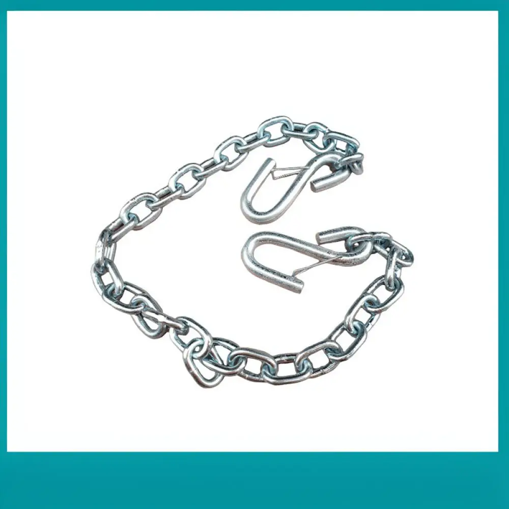 Durable Galvanized Trailer Chain For RV Camper Towing Hitch System Exterior Modification Connector Security Hardware