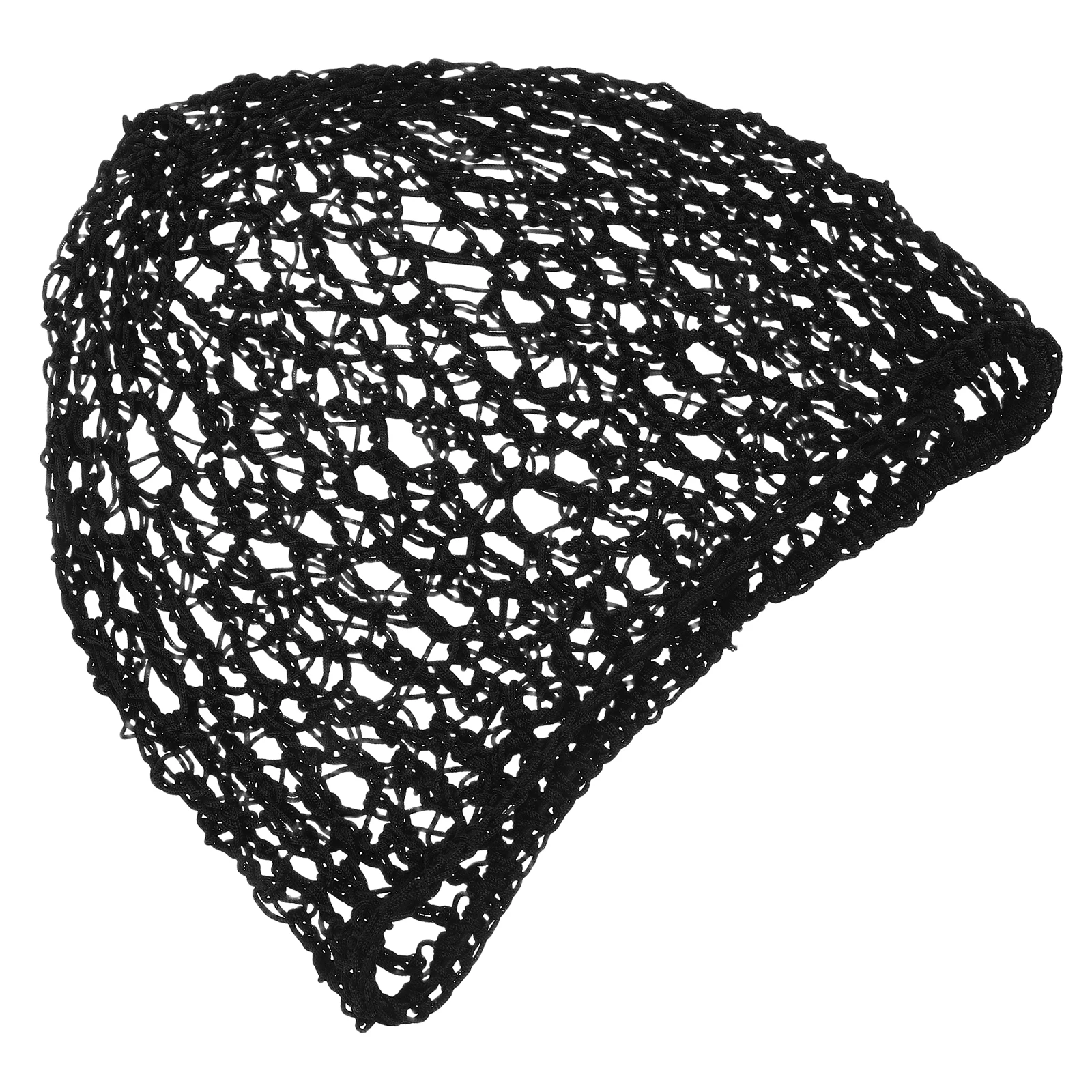 

Hair Net Crochet Snood Cap Mesh Soft Sleeping Hat Thick Short Cover Hairnet Women Long Hair Care Styling for sleeping