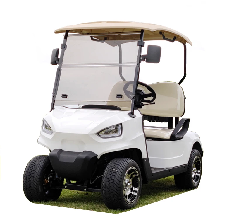 Lexsong 72v battery 4x4 mini 2 seater fleet golf cart electric club car / Lithium Battery Powered 2 Seats Electric Golf Cart