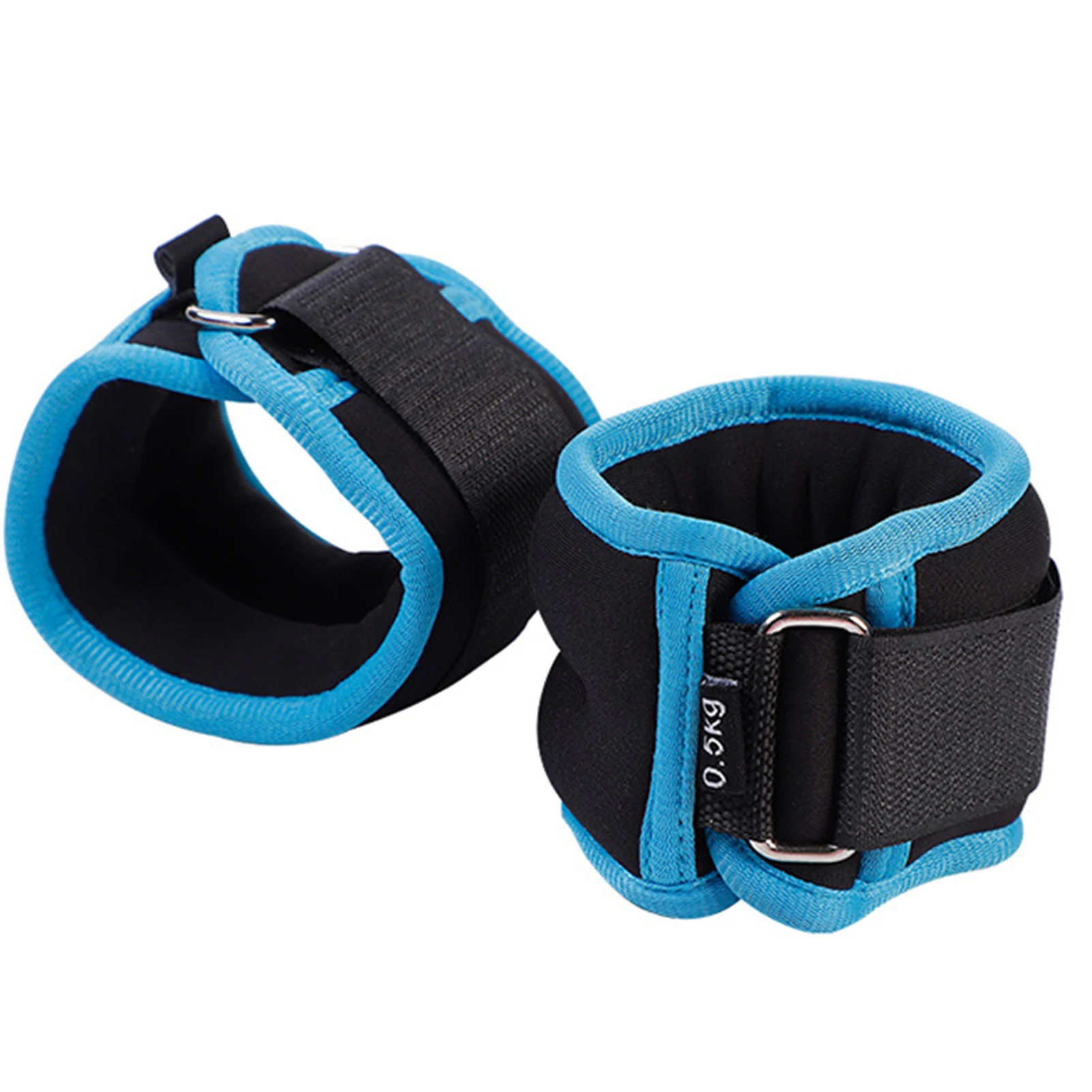 0.5/1kg Adjustable Iron Sand Weight-bearing Fitness Sandbag Bracelet Dance Training Wrist Band Running Yoga Sports Hand and Foot