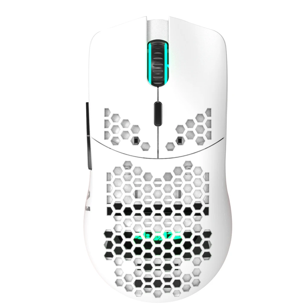 Ajazz AJ390 Wired Gaming Mouse Office Portable 7 Buttons Driver Free Optical Mice Intended for Windows 7/8/10 White