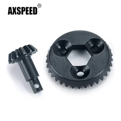 AXSPEED Steel 33T&13T Zestaw przekładni osi do Axial UTB18 Capra 4WD Unlimited Trail 1/18 RC Buggy Car Truck Model Części zamienne