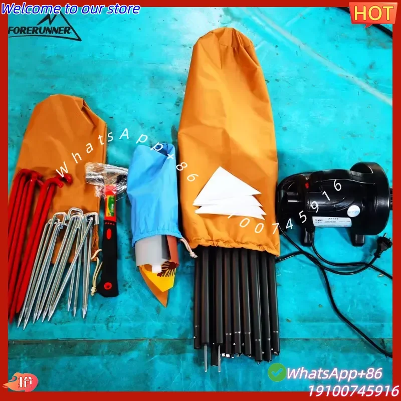 2026 Best-Selling Custom Size Oxford Fabric Air Tent Waterproof Inflatable Camping Tent Middle Eastern Style Outdoor Holidays 5