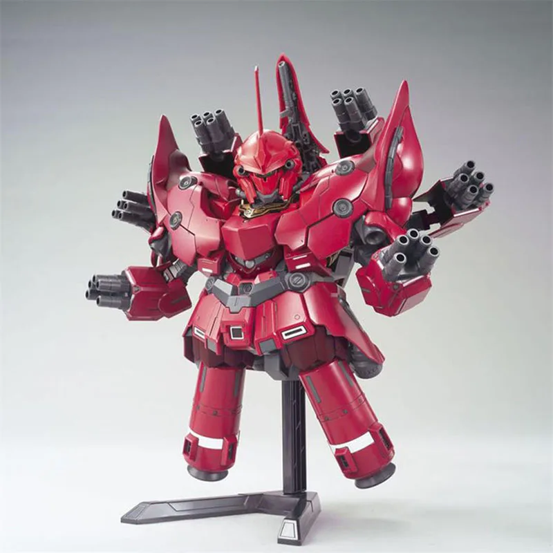 Bandai Originale GUNDAM SD BB NEO ZEONG Anime Action Figure Modello di Montaggio Giocattoli Da Collezione Modello Ornamenti Regali Per I Bambini