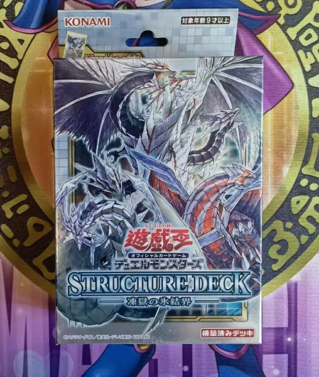 Yugioh KONAMI Duel Monsters OCG Structure Deck Ice Barrier Of the Frozen Prison SD40 Japanese Collection Sealed Booster Box