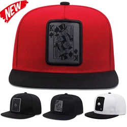 Nowe czapki z daszkiem Hip Hop dla mężczyzn Kobiety Snapback Karty do gry Regulowana czapka marki Trucker Wędkarstwo Czapki męskie Czapki taty