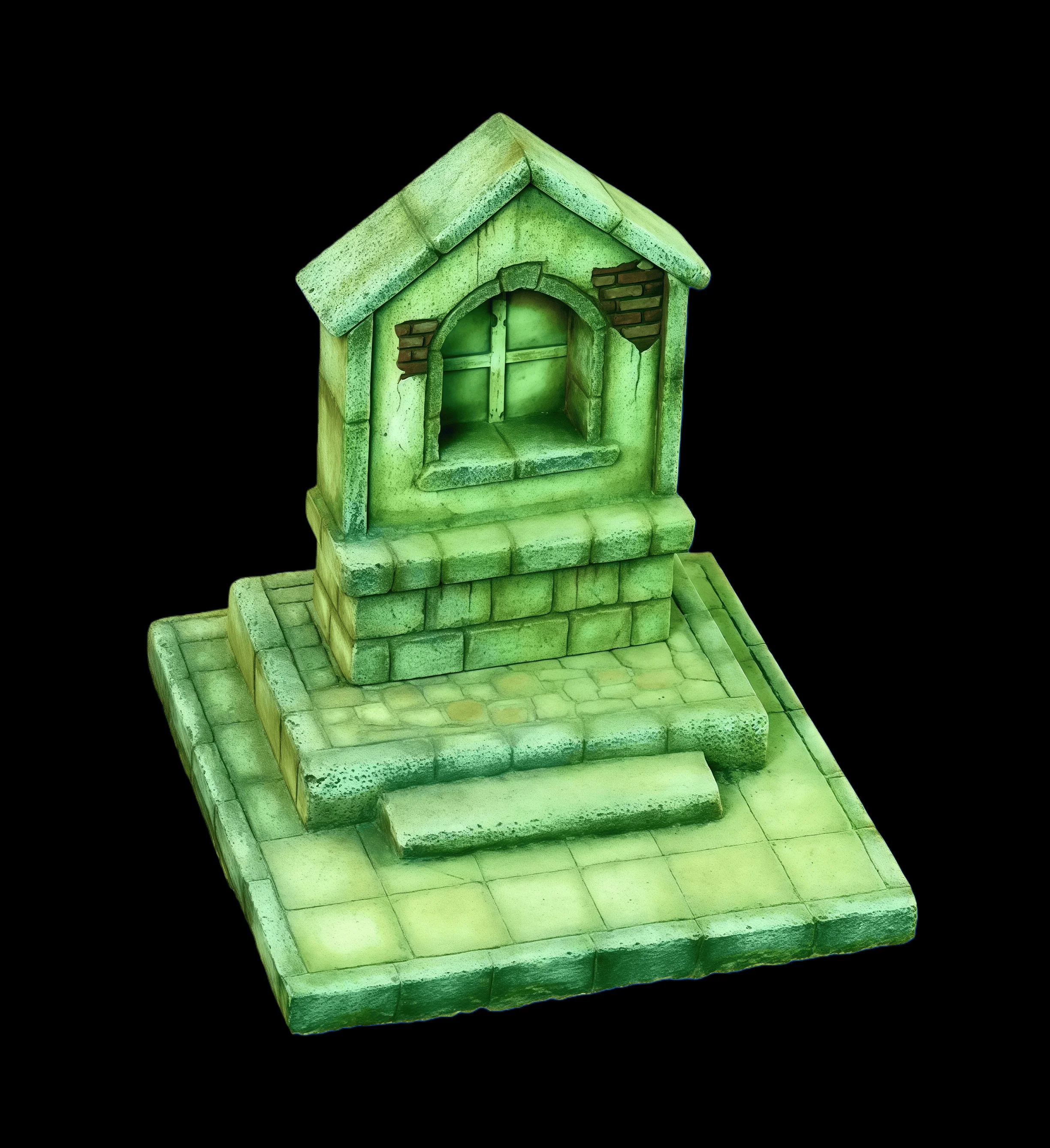 

1: 35 Die Casting Resin Model Assembly Kit, GK, Resin Scene Platform, Unpainted, Needs To Be Assembled