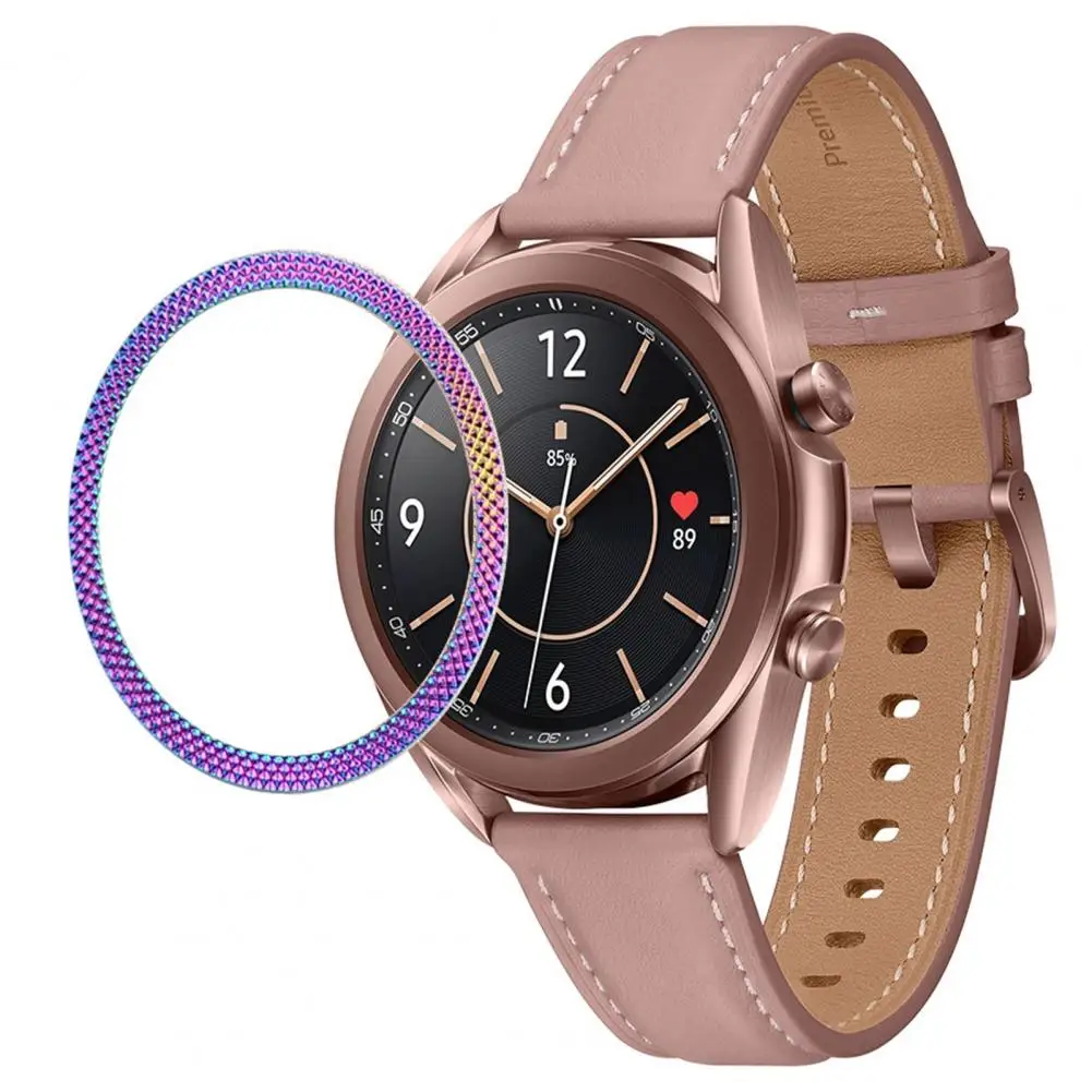 Useful Wear-resistant Anti-collision Eye-catching Protective Metal Wristwatch Bezel Watch Bezel Ring Anti-scratch