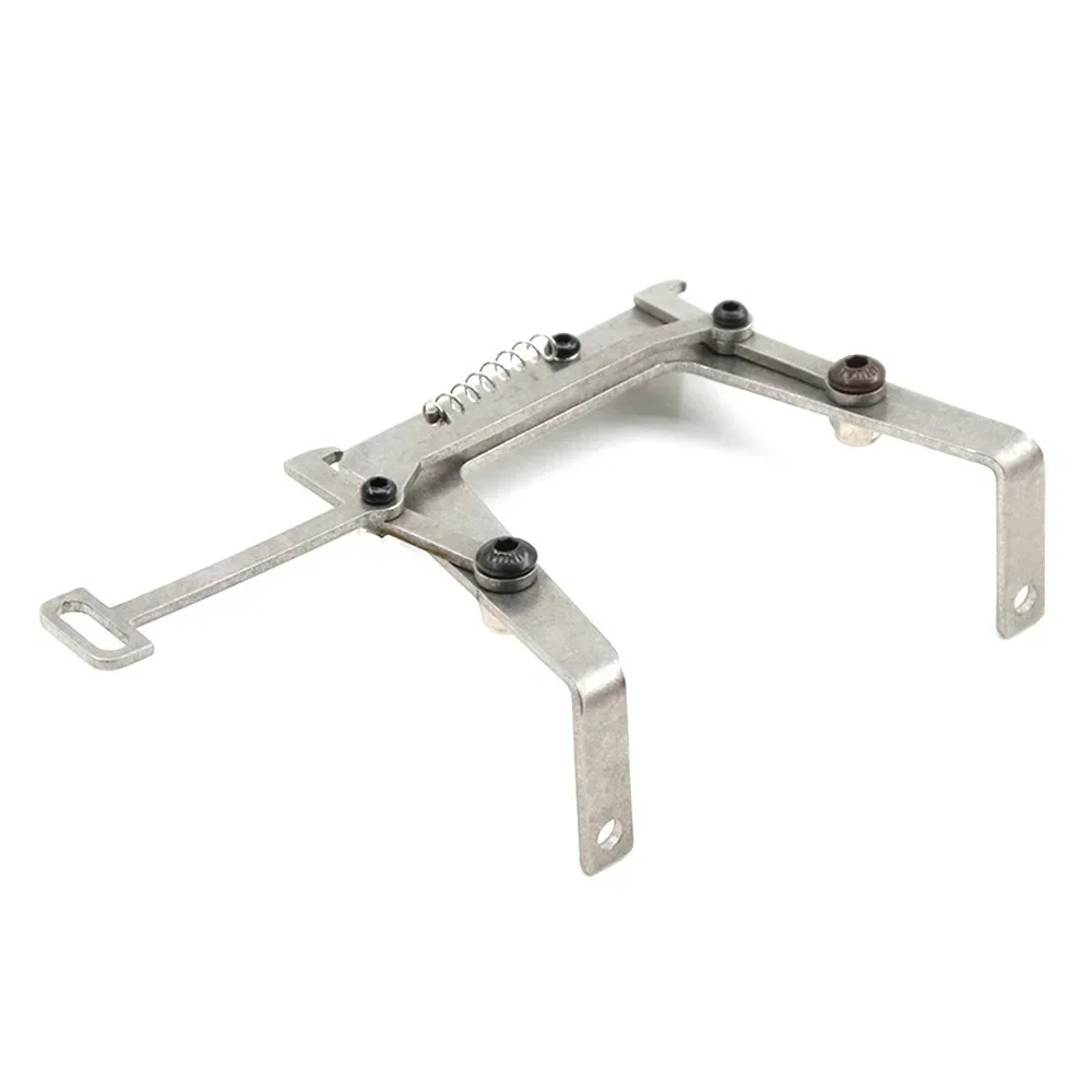 Stainless Steel Cab Lock Catch Assembly for TAMIYA 1/14  Trailer Truck Tractor Car Spare Parts