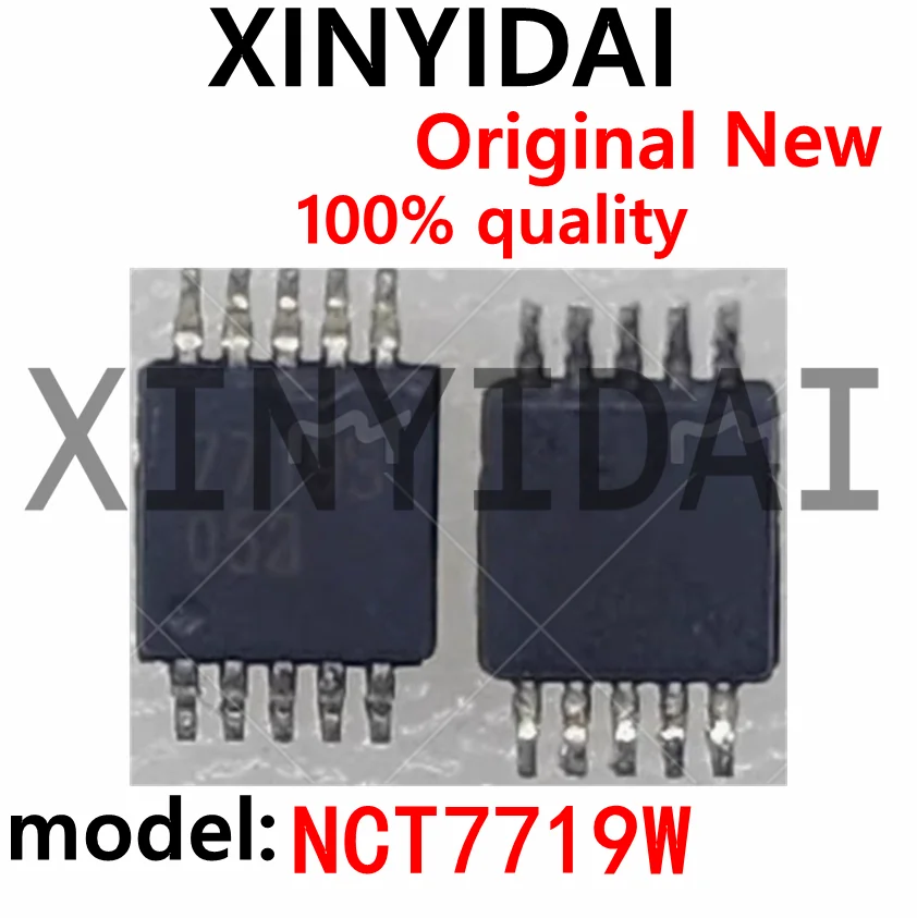 

(5-10pcs)100% New NCT7719W Silk printing 7719W MSOP10 chipset