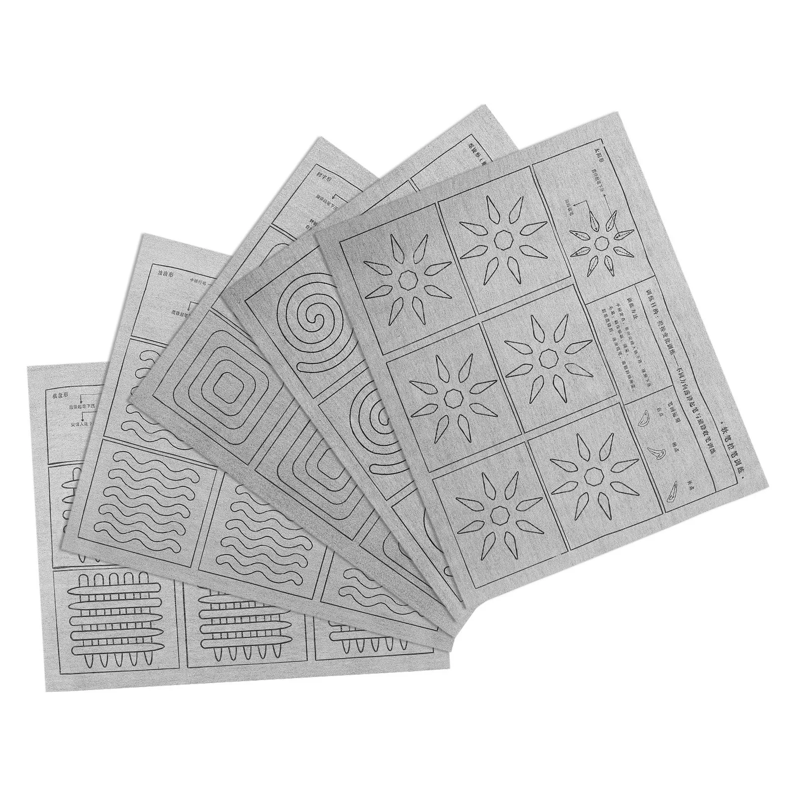 

1Set Folding Calligraphy Cloth for School Water Writing Tracing Mat for Kids Reusable Handwriting Practice Sheet Beginner