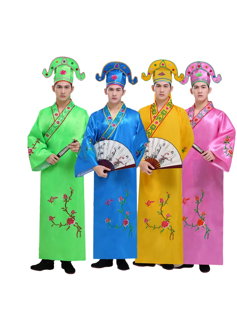 

Jiangnan Four Talented Scholars Ancient Costume Clothes Wedding Companion Tang Bohu Young Master West Gate Celebration Perfor...