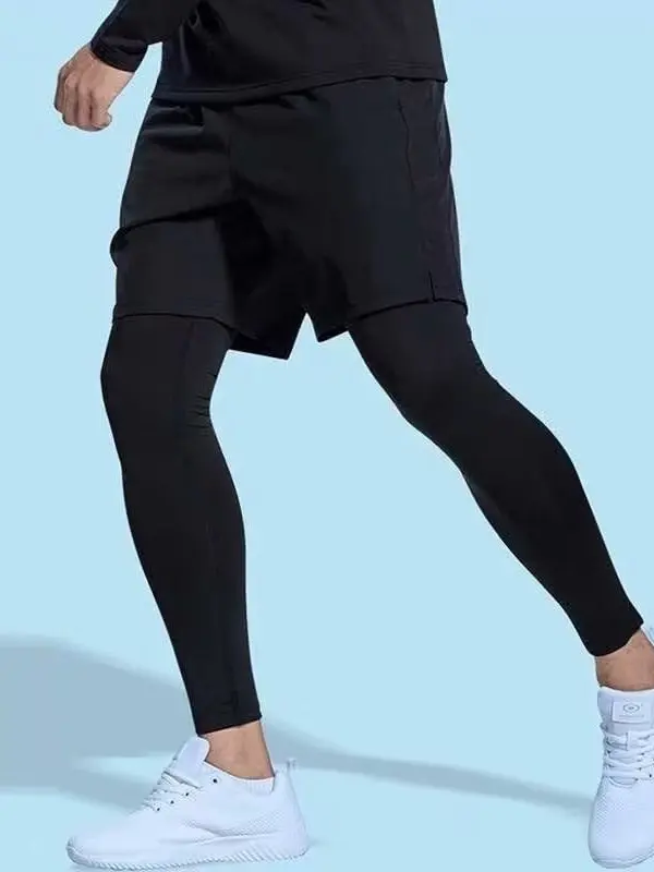 Men's Fitness Sport Pants Tight Casual Elastic Quick Dry Long Pants Basketball Equipment Training Running Leisure Pants
