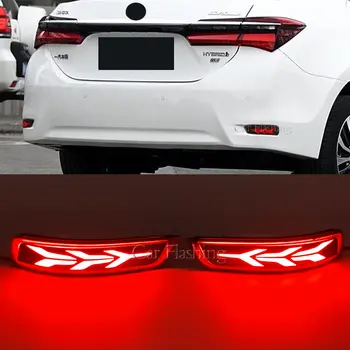 適用於豐田卡羅拉Altis 2014-2018款和雷克薩斯GS250 ES250的LED後保險桿反光燈/煞車方向燈 8 最佳銷售 豐田卡羅拉改裝 - №5