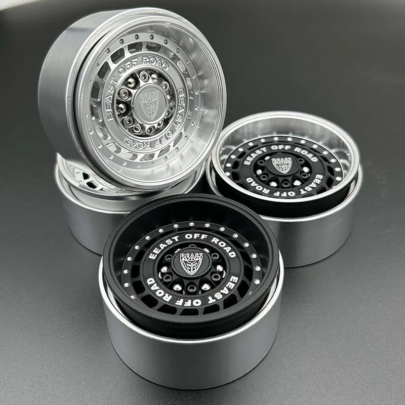 

1.9 2.2-inch Shield Metal Wheel Hub for Model Climbing Remote Control Car AXIAL SCX10 Traxxas TRX4 Upgrade DIY Accessories