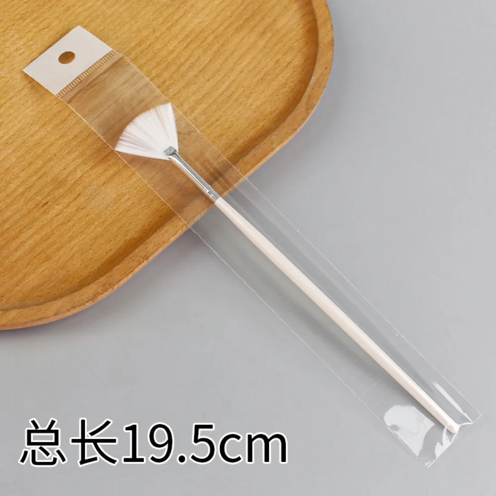 100/50/20pcs Soft Fan-Shaped Beauty Brushes Fruit Acid Facial Mask Spa Essence Liquid-Specific Brushes for Professional Use