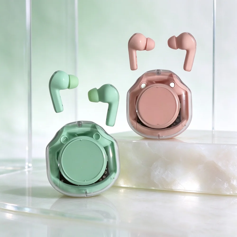 TWS Wireless Headphones Bluetooth Earbuds Present Balanced Sound Field Soft Ear Fittings Portable Storage Case for Travel