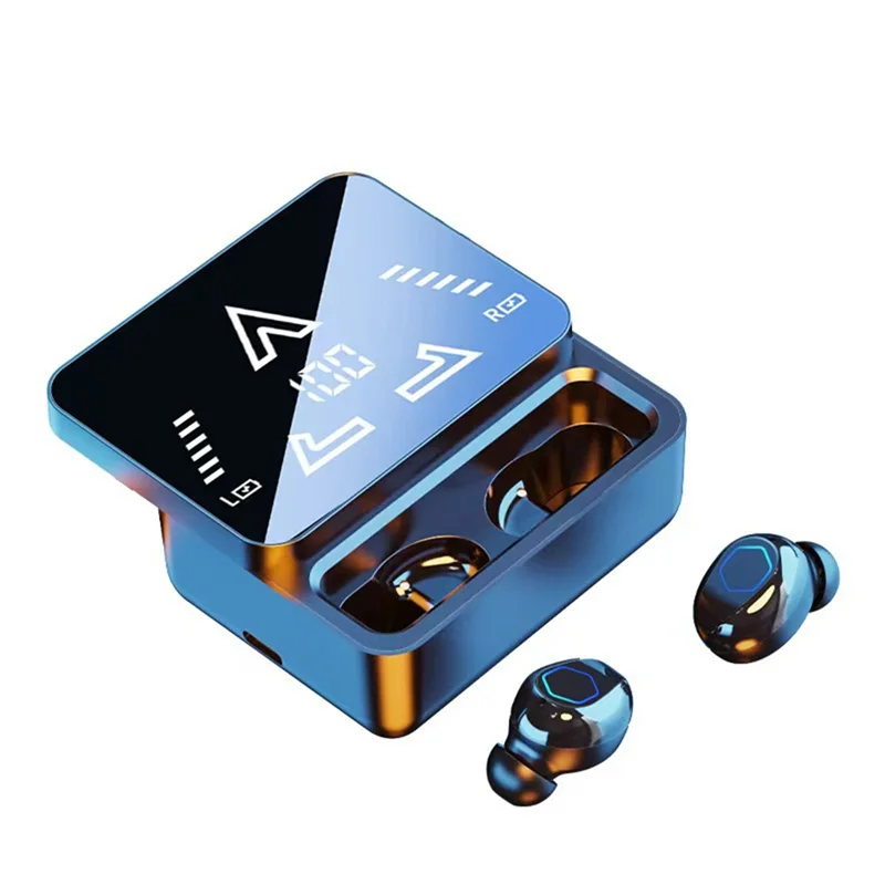 Betrouwbare, zeer nauwkeurige M48 Pro draadloze Bluetooth-vertaaloordopjes 144 talen tweeweg slim vertalerapparaat zwart, hoog-A