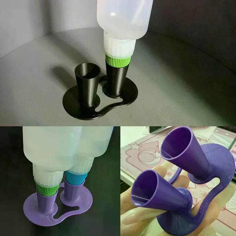 

Inverted Glue Bottle Stand Holder Non-slip Base Office And Home Storage Unit For Glue Bottles Drip-free Stain-proof Design Tool