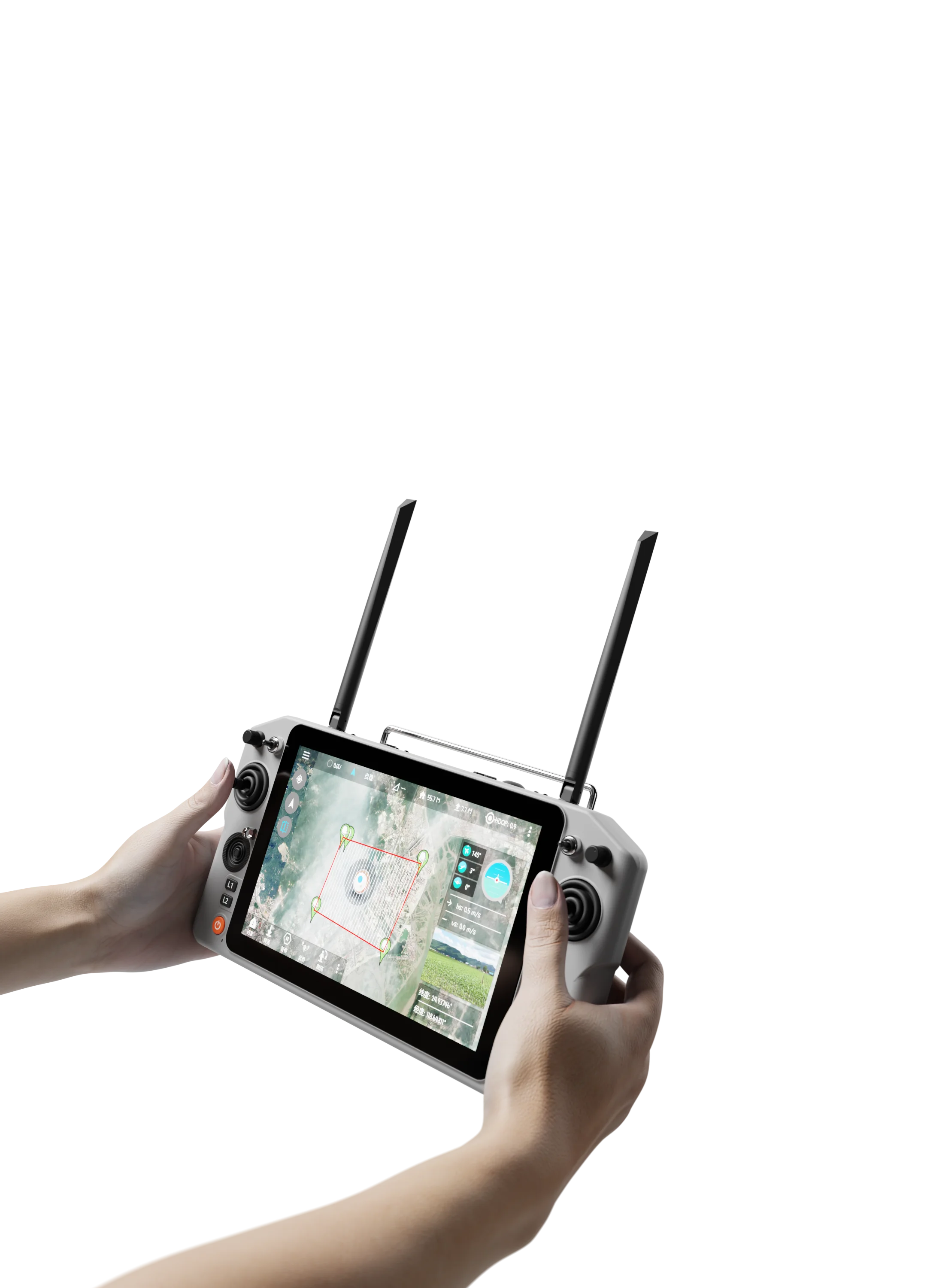 

НОВЫЙ приемник Skydroid G30 с дистанционным управлением GR03 2,4G/5,8G, двухдиапазонный диапазон 30 км, 10,1-дюймовый HD сенсорный экран