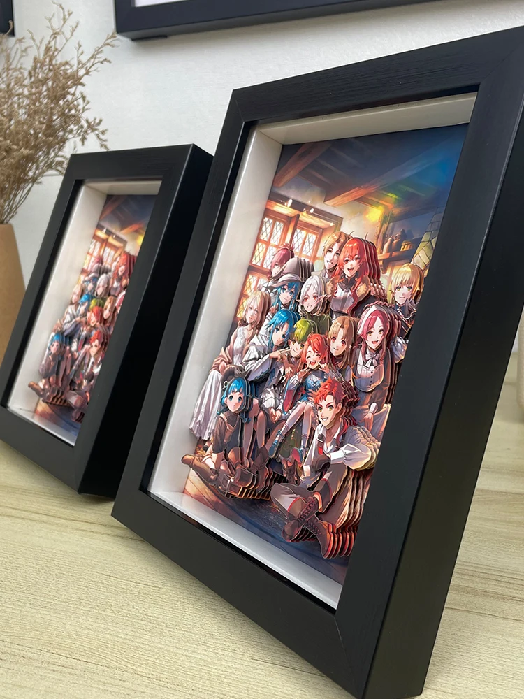 無職転生: 異世界行ったら本気だす 3D デコレーション ファンへのギフト アニメ装飾 誕生日プレゼント 男性 女性向け ユニークなコレクターズアイテム