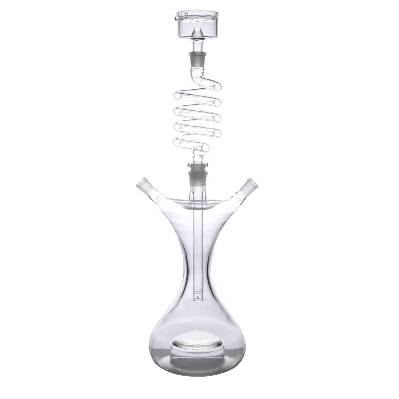 Custom rotating sexy glass custom size and logo hookah base