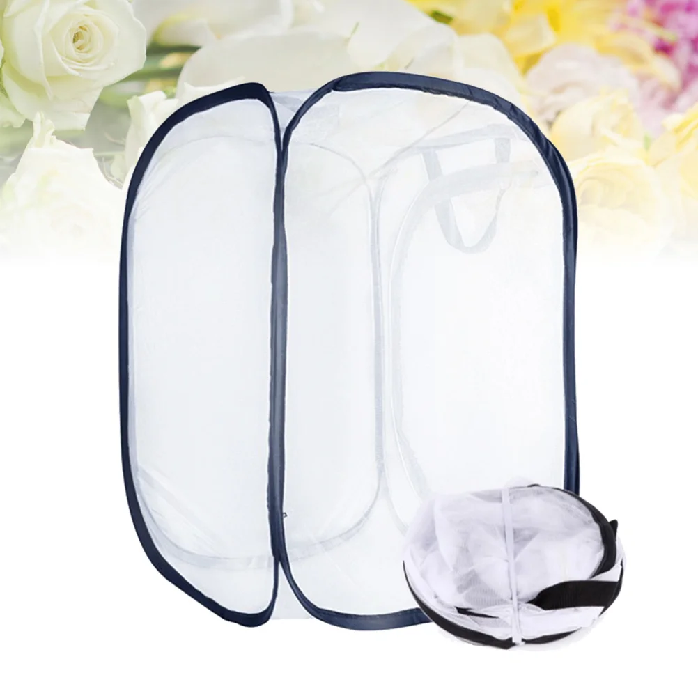 

Anti-Insect Mesh Cage 30X30Cm Foldable Portable Habitat For Kids Outdoor Nature Exploration Insect Catching Cage For Children