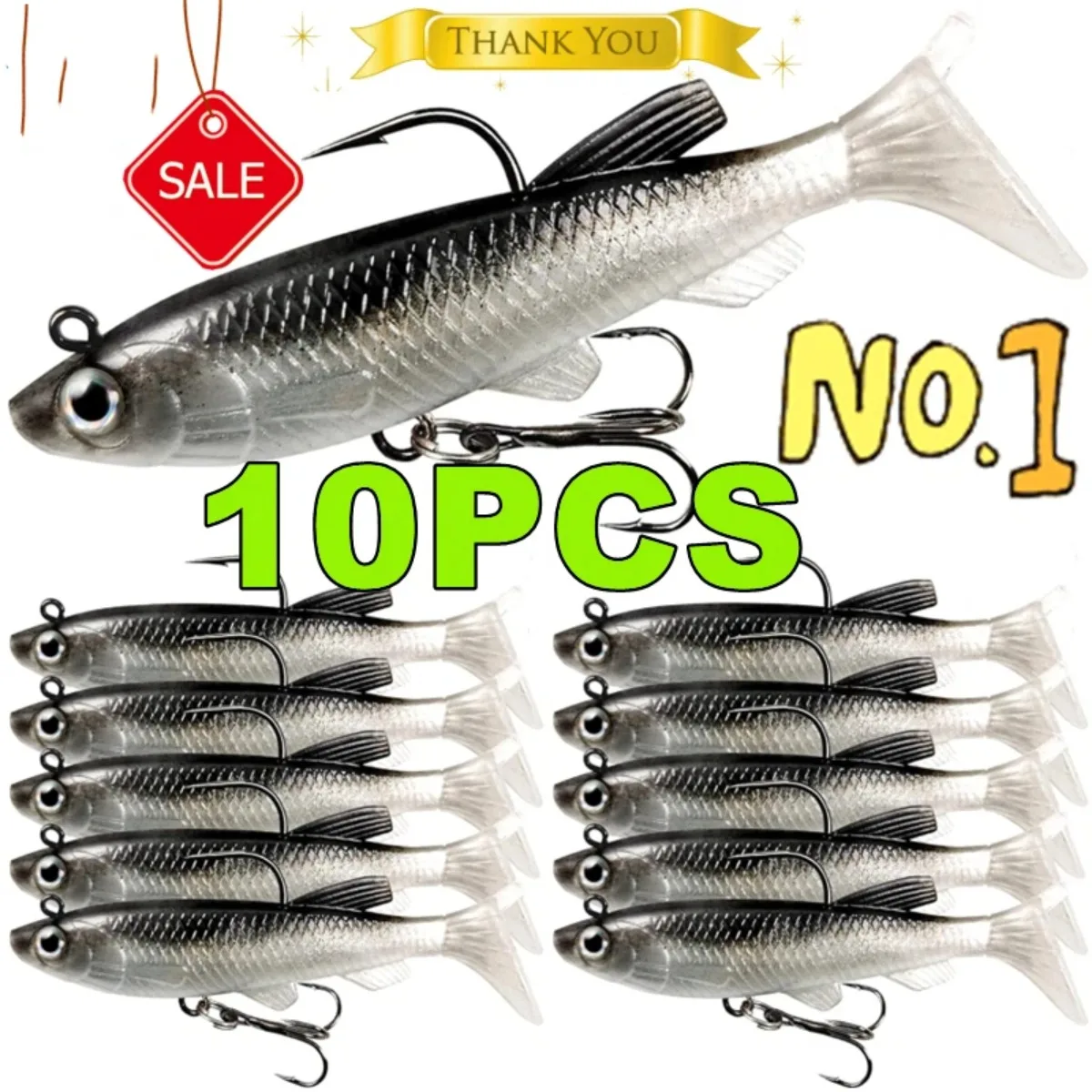 10-1PC Fishing Lure… - image