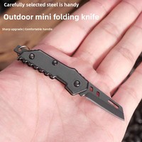 High-Hardness Mini Portable Folding Knife, Sharp Pocket Knife, Outdoor Keychain Knife, EDC Multi-Functional Emergency Knife