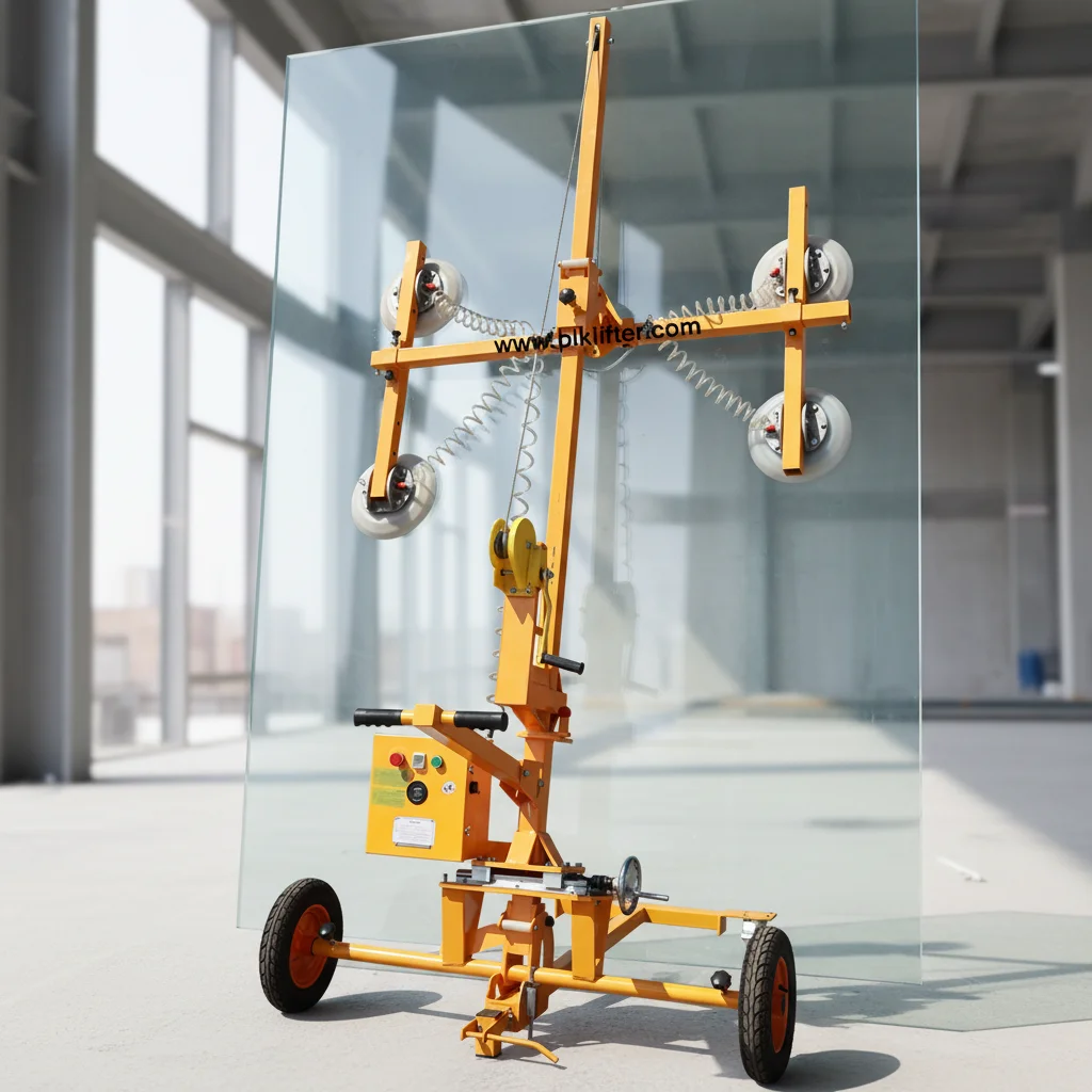 

400kg Portable Electric Vacuum Glass Lifting and Handling Tool for Construction Use