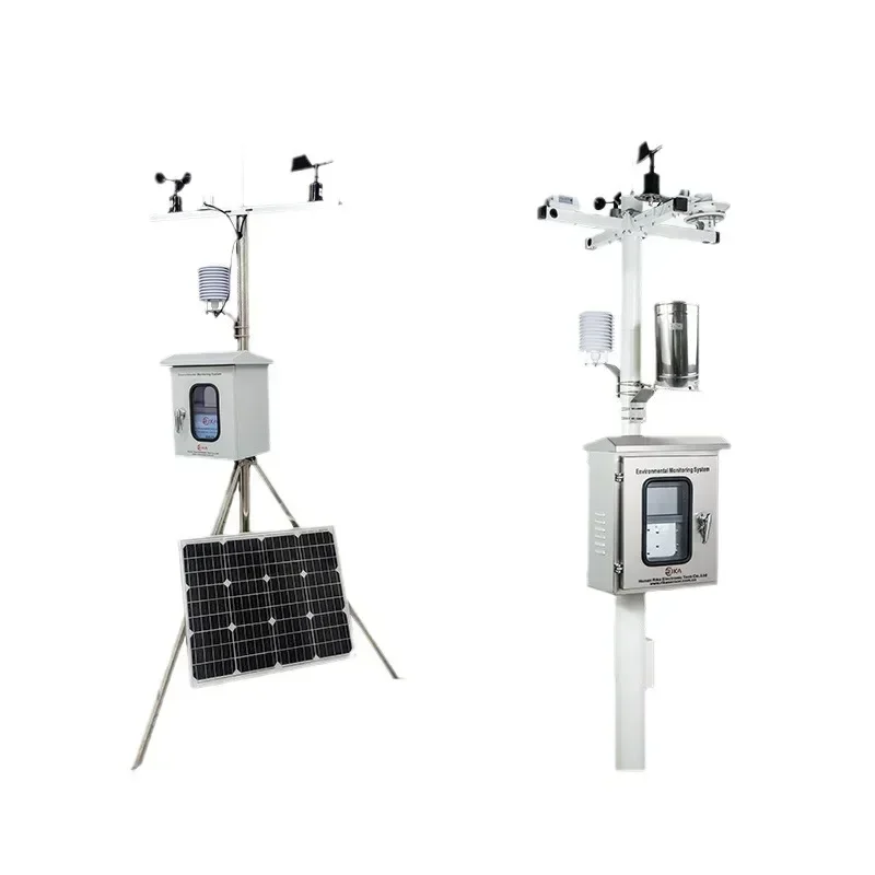 Hot Sales Automatic Weather Station, Photovoltaic Small Meteorological Observation Station, Campus Agricultural Environment Moni
