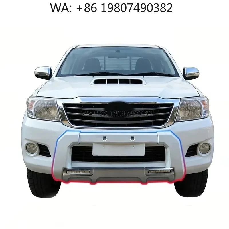 wmwmnu Whole Front Bumper With Guard for Hilux Vigo 2012-2014 Front Bumper Body Parts Accessories view 4