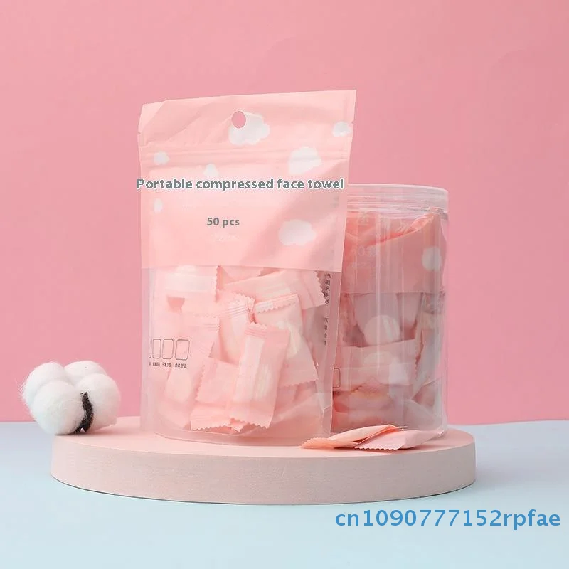 20/50 Pcs Mini Compressed Towel Disposable Capsules Towels Magic Face Care Tablet Outdoor Travel Cloth Wipes Paper Tissue view 2