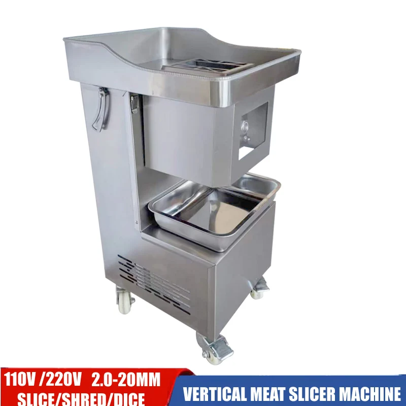 

Automatic Meat Slicer For Pork Beef Mutton Chicken Breast Slicing Shredding Dicing Meat Cutting Machine