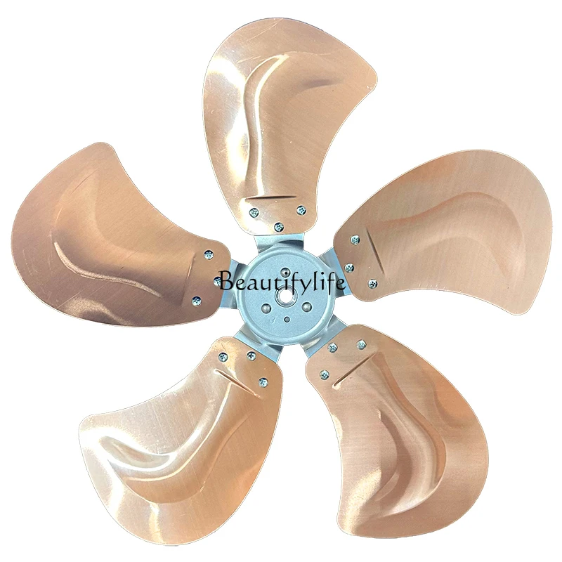 Industrial fan sitting and climbing floor electric fan aluminum leaf fan blade accessories