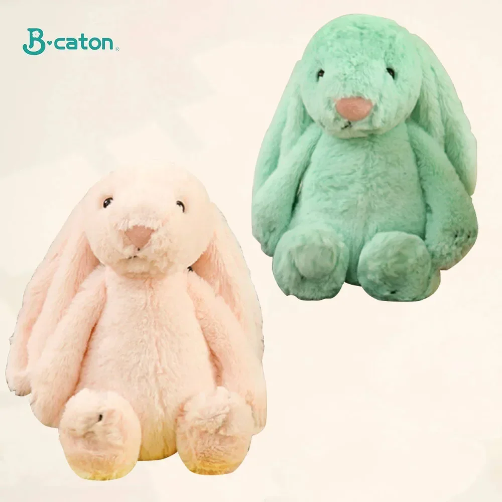 Size 40cm/50cm Long Ear Rabbit Plush Toy Cartoon Animal Cute Stuffed Doll Girl Friend Birthday Gift Christmas Present