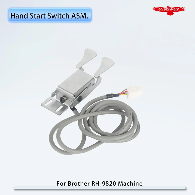 

SA7121001 Hand Start Switch ASM. Fit Brother RH-9820 Industrial Electronic Eyelet Button Holer Sewing Machine Parts